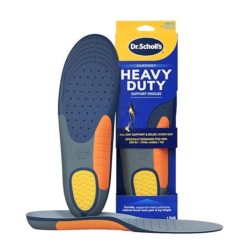 Dr. Scholl's Big & Tall Heavy Duty Support Orthotics for Men Over 200 lbs