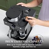 Ninja Barista System Single-Serve Coffee & Nespresso Capsule Maker (CFN601)