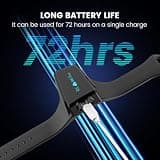 Wellue Wrist-Worn Continuous Pulse Oximeter with 72-Hour Battery Life