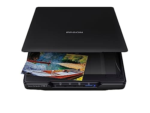Epson Perfection V19 II High-Resolution Flatbed Photo and Document Scanner