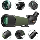 Gosky Flagship DiamondEdge Dual Focusing Spotting Scope with Tripod, 20-60x80mm