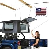 HARKEN Hoister Overhead Pulley Lift System for Truck Caps and Camper Shells