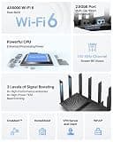 TP-Link Archer AX80 AX6000 Wi-Fi 6 Router Featuring a 2.5 Gbps Multi-Gig Port