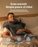 RENPHO Weighted Electric Heating Pad for Neck, Shoulder, and Back Pain Relief