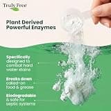 Truly Free Eco-Friendly Fragrance-Free Refillable Dishwasher Detergent Powder