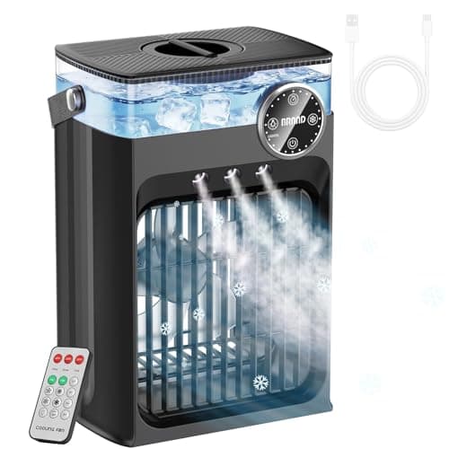 CLTTCLLCT 4-in-1 Personal Evaporative Air Cooler with Remote
