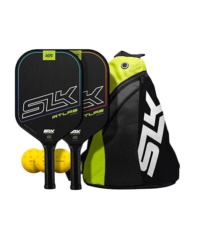 Selkirk Sport SLK Atlas Max Raw Carbon Fiber Pickleball Paddle Set of 2