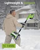 Snow Joe SJ623E 18-Inch 15-Amp Corded Electric Snow Thrower with Light