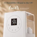 Levoit LV600S Smart Warm and Cool Mist Hybrid Humidifier, 6-Liter Tank