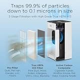 Medify MA-112 V3.0 Medical Grade True HEPA H13 Air Purifier for Extra Large Rooms