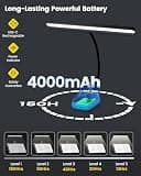Glocusent 81 LED Rechargeable Clip-On Music Stand Light with 5 Brightness Levels