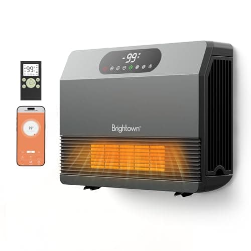 Brightown 1500W Smart Wall Heater with Accurate Thermostat and App Voice Control