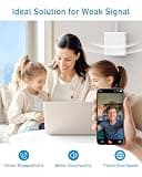 High Gain 5G & 4G LTE Cell Phone Signal Booster for Homes, RVs, and Metal Cabins