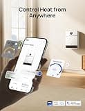 DREO Smart Wall Heater 1500W PTC Ceramic Space Heater with Voice Control