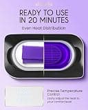 ELLA BELLA Soothing Relief Paraffin Wax Machine with Complete Therapy Accessory Bundle