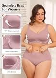 Xcutting Wireless Jelly Bra with W-Gel Support and Secure U-Back Design