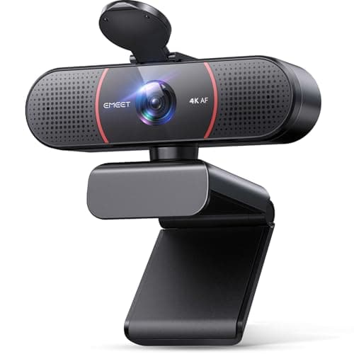 EMEET SmartCam C960 4K Webcam with Phase Detection Autofocus and Dual Mics