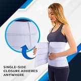 NYOrtho Post-Surgery 3-Panel Abdominal Binder and Postpartum Belly Band