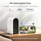 ANSQUE 2K Solar Wireless Outdoor Security 4-Camera System with Homebase Extender