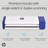 HP HPPS200 Compact Desktop Duplex Document Scanner with Foldable Auto-Feed Tray