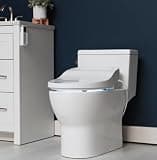 Alpha Bidet JX2 Elongated Electric Bidet Toilet Seat with Tankless Heater