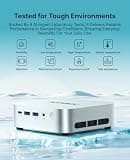 ACEMAGIC K1 Mini PC with AMD Ryzen Embedded R2544, Built-In Power Supply