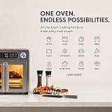 Emeril Lagasse Extra Large French Door Air Fryer Toaster Oven, 26-Quart