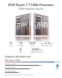 GEEKOM A5 2026 Edition Mini PC with AMD Ryzen 5 7430U, 16GB RAM, 512GB