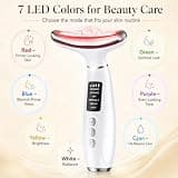 7-Color LED Phototherapy Facial Sculptor with Lifting, Heat, Vibration, and Firming