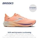 Brooks Ghost 18 Neutral Daily Trainer Running Shoe with Triple Jacquard Mesh Upper