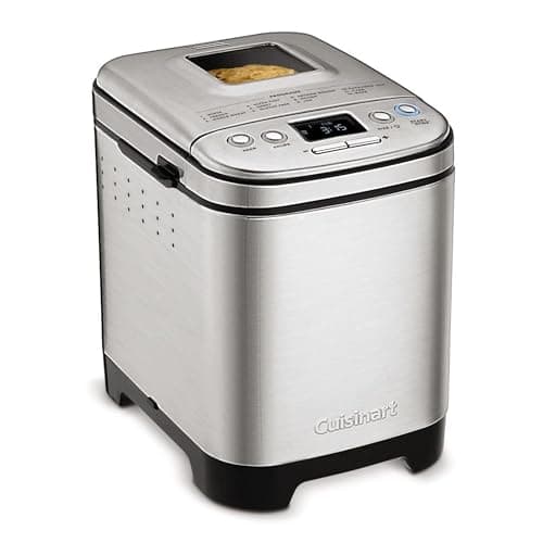 Cuisinart CBK-110NAS Stainless Steel Automatic Bread Machine with 12 Menu Options