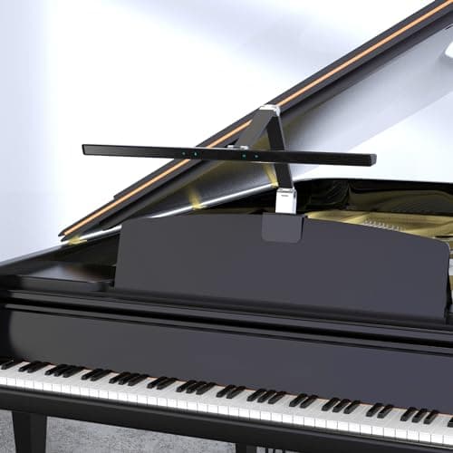 Archilight Stella-Pro Double Arm Clip-On LED Grand Piano Light, Black