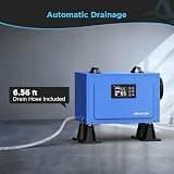 Airecoler 125-Pint Commercial Dehumidifier with Auto Defrost and Memory Start