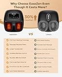 EaseZen 2026 Upgraded Deep Kneading Shiatsu Foot Massager with Heat
