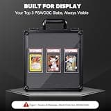 Kabinka Graded Card Storage Case with TSA Combination Lock, 140+ Capacity