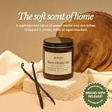 Bare Botanics Non-Toxic Warm Vanilla Oak Natural Soy Wax Candle, 9 Ounces