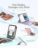 Inateck Ultralight Multi-Touch Trackpad Keyboard Case for iPad 10th/11th Gen