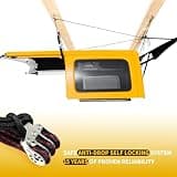 Pacikwest Manual Hard Top Removal Lift with Anti-Drop System for Jeep Wrangler