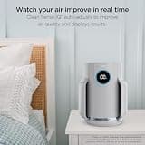 Shark NeverChange Compact Pro HP071BRN Air Purifier with 5-Year NanoSeal Filter