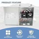 VEVOR 50-Amp 10-Circuit Prewired Generator Transfer Kit With Watt Meter