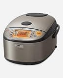 Zojirushi NP-HCC10XH Induction Heating System Rice Cooker, Stainless Dark Gray