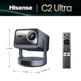 Hisense C2 Ultra 4K Triple Laser Portable Smart Projector with JBL Audio