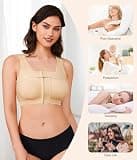 BRABIC Women's Front Closure Post-Surgery Posture Corrector Bra Shaper