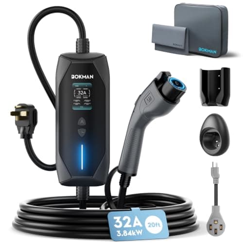 bokman Level 1 and 2 Portable EV Charger