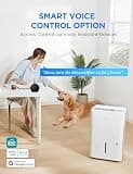 Midea 50-Pint Smart Dehumidifier with Built-In Pump for 4,500 Sq. Ft.