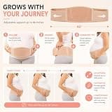 AZMED Everyday Maternity Back Support Belt for Gentle Lift and Comfort