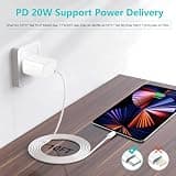20W USB-C Fast Charging Power Adapter Plug for Apple iPad Pro Models