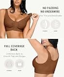FeelinGirl Women's Front-Closure Medical Compression Post-Op Surgical Bra