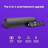 Roku Streambar SE 2-in-1 Soundbar with Built-in 4K HD Streaming Player