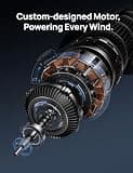 DREO 42-Inch High Velocity Tower Fan with LED Display and Quiet Operation